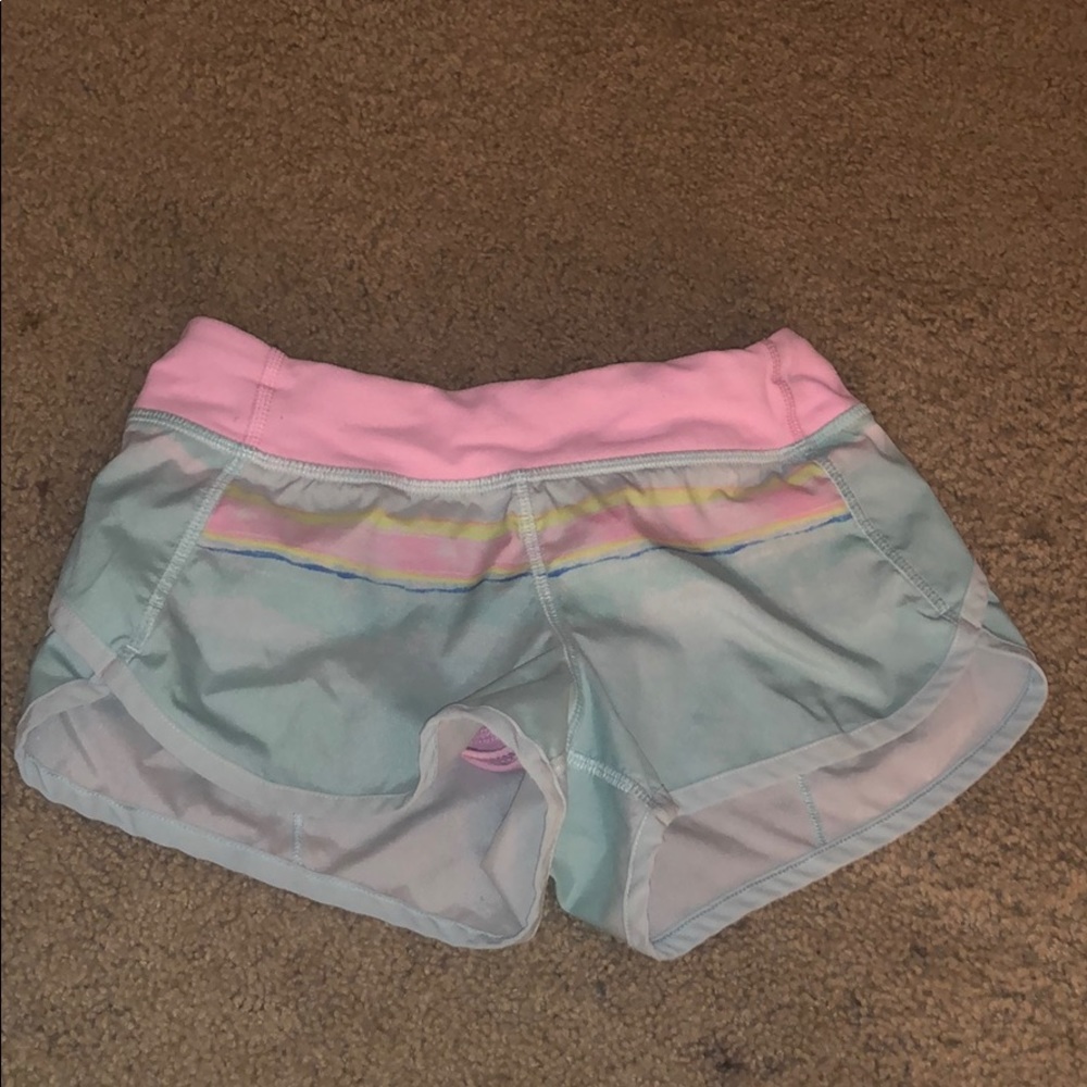 Girls ivivva multi colored size 8 shorts!